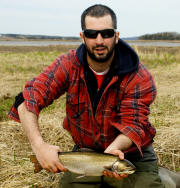 Colin with Brook Trout